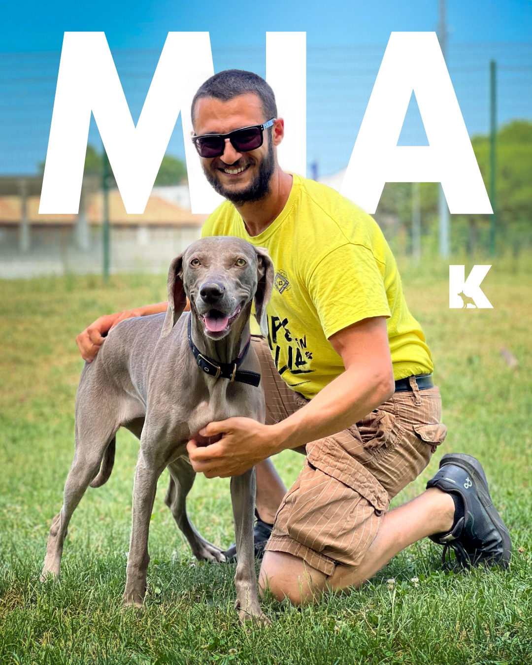 grafica social Kevin dog sitter Gorizia - comunicazione Sibari Bonato